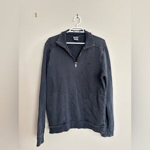Lacoste Vintage Washed 1/4 Zip size medium